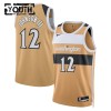 Dres Washington Wizards Tre Johnson III Nike 2025-26 City Edition Zlato Swingman - Dječji